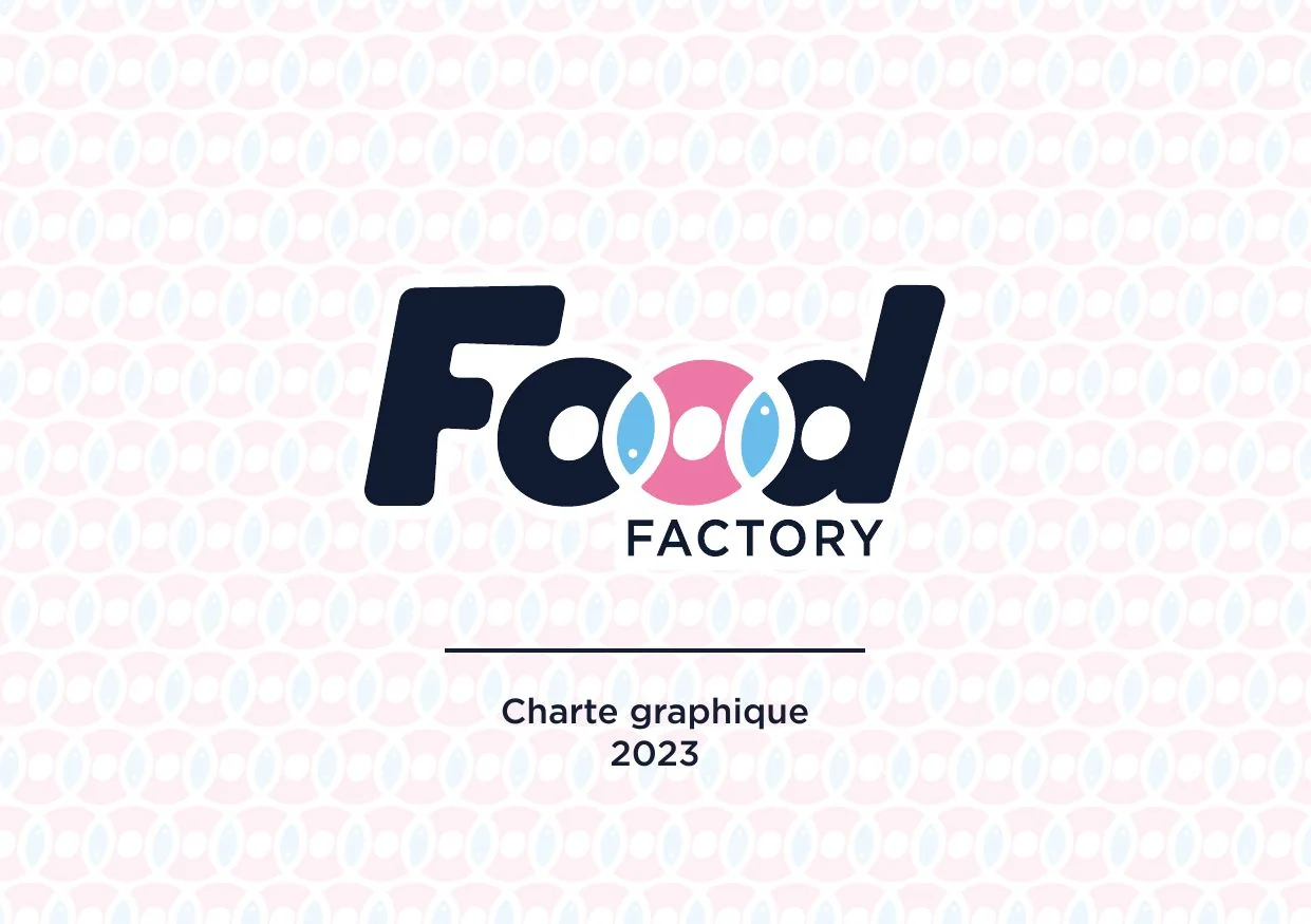 Couverture de la charte graphique Food Factory
