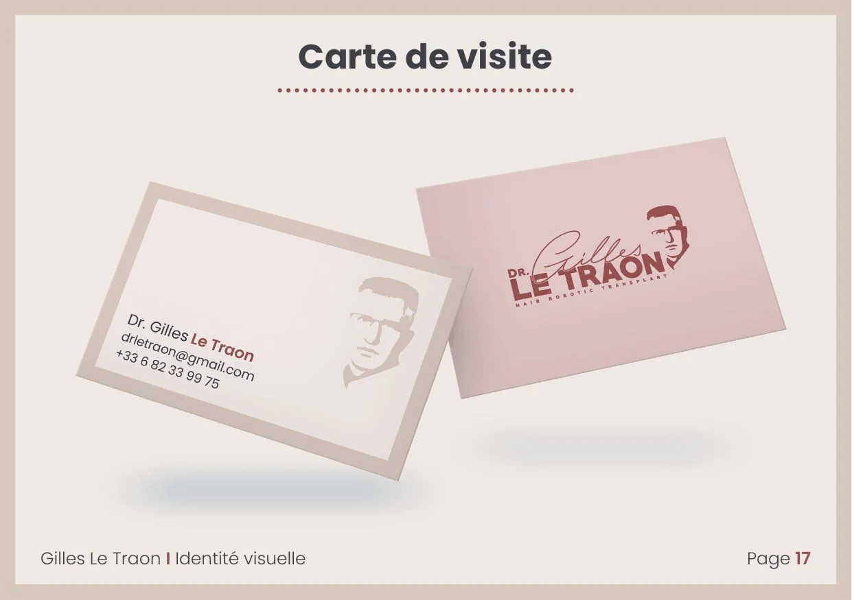 Carte de visite Gilles Le Traon