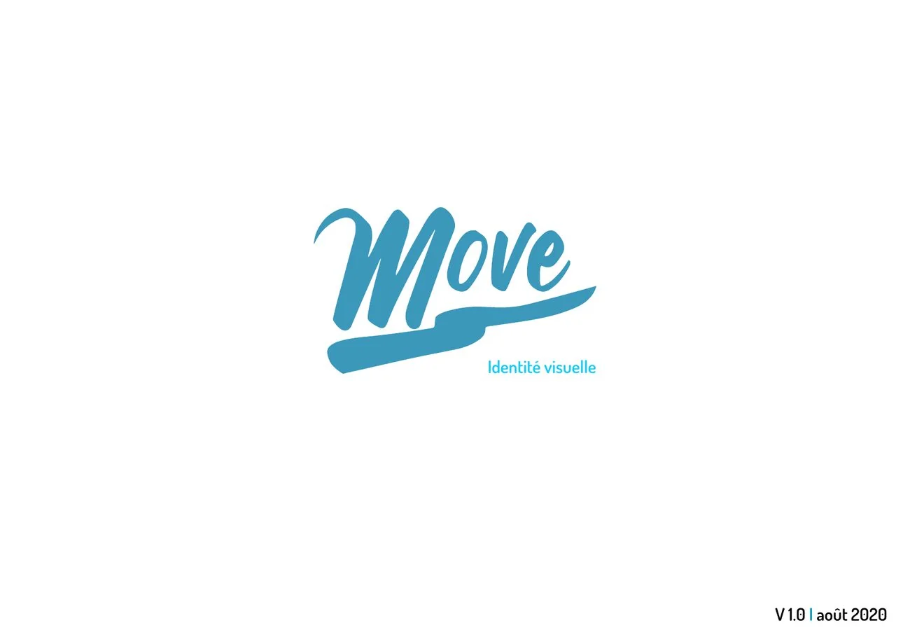 Couverture de la charte graphique Move