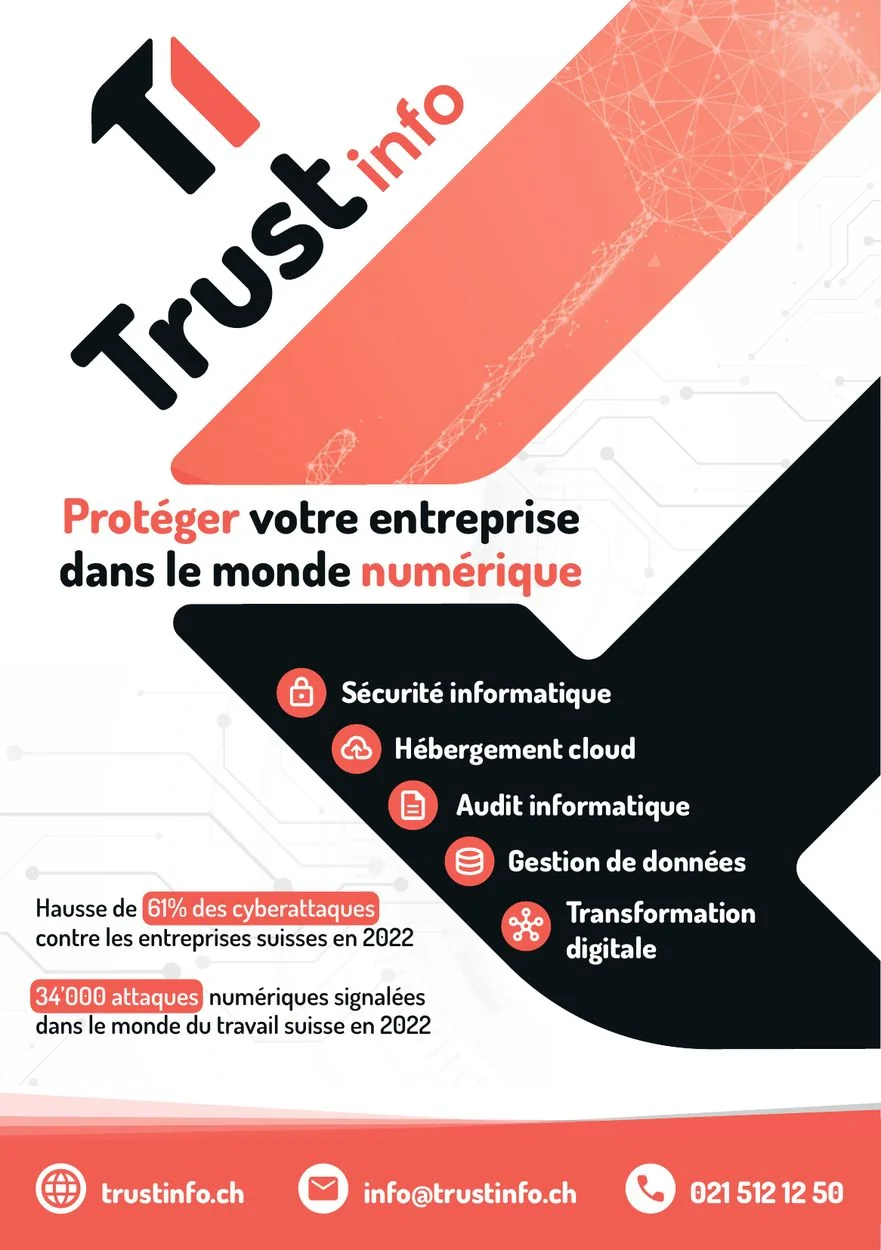 Dépliant A5 Trust Info